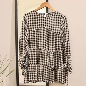 Zara blouse Dress/Top